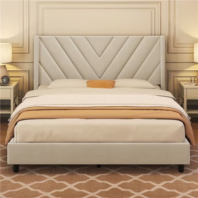 Bed frame queen (15) Medium