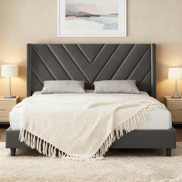 Bed frame queen (9) Medium